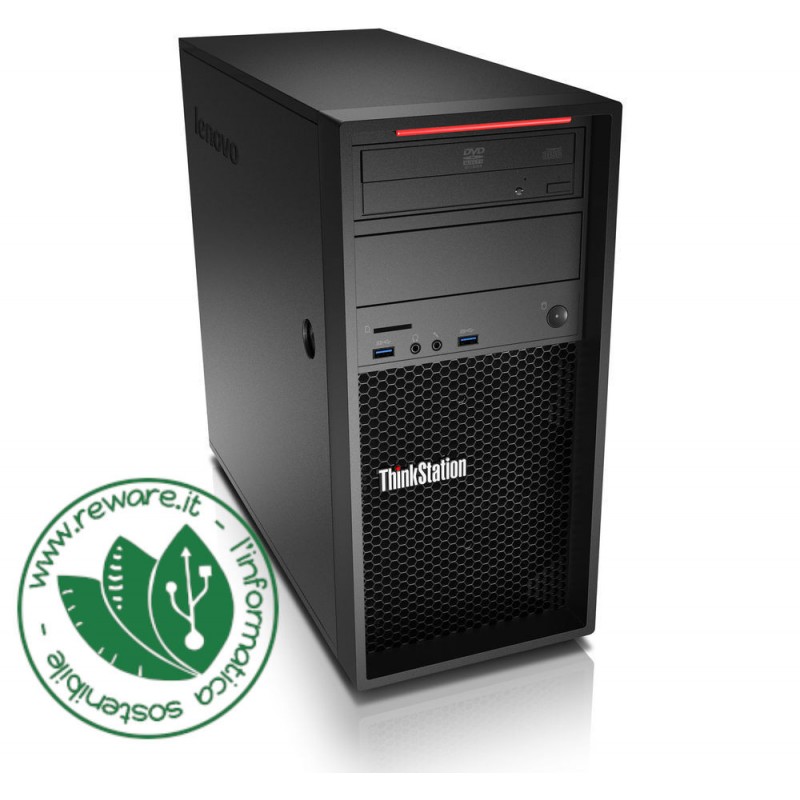 Workstation Lenovo ThinkStation P520c Xeon W-2125 16Gb SSD 512Gb Quadro P620 Windows 11 Pro