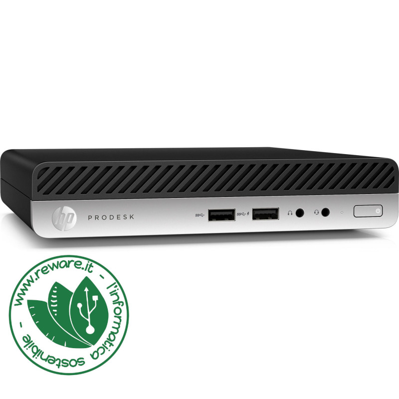 HP ProDesk 400 G4 mini Core i5-8500T 8Gb SSD 256Gb Windows 11 Pro