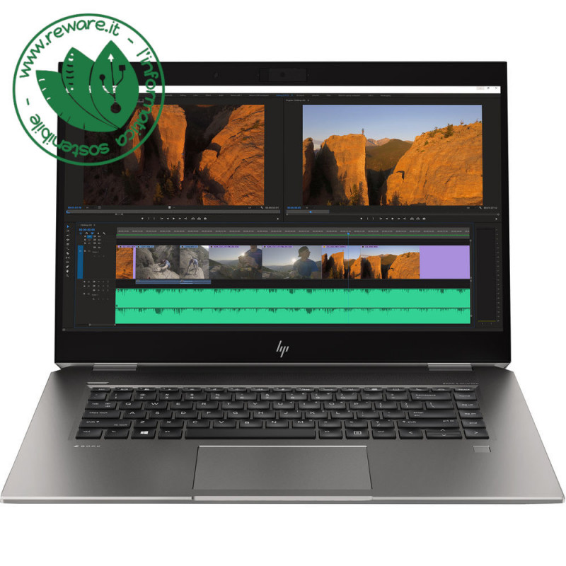 HP Zbook Studio 15 G5 15" 4K i7-9850H 16Gb SSD 512Gb Quadro P1000 W10Pro