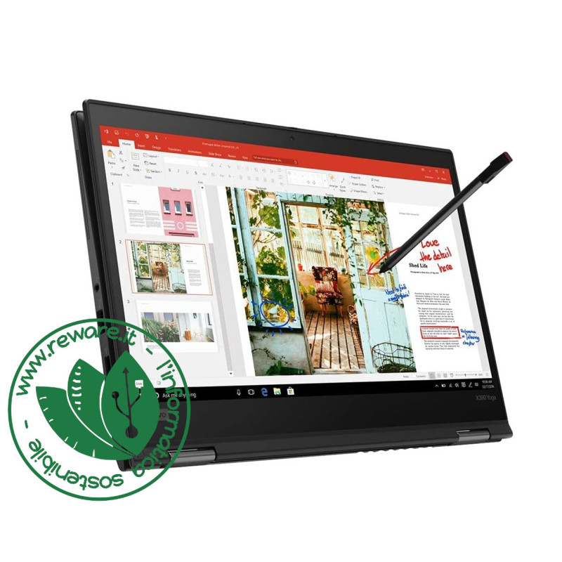 Lenovo ThinkPad X390 Yoga Core i7-8665U 13" FHD 8Gb SSD 512Gb Windows 11 Pro