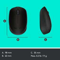 Mouse wireless Logitech M190 - nuovo