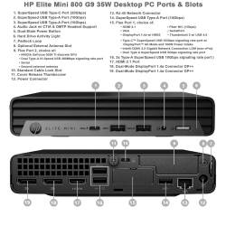 HP Elite Mini 800 G9 Core i7-12700T 16Gb SSD 512Gb WiFi Windows 11 Pro