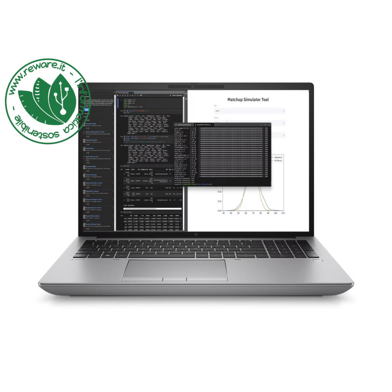 HP Zbook Fury G9 16" 4K i7-12850HX 32Gb SSD 2Tb RTX A3000 Windows 11 Pro