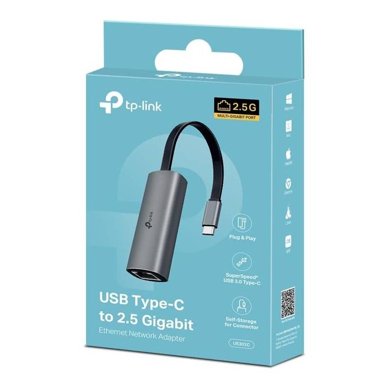 Adattatore USB Type-C  - 2.5 Gigabit Ethernet TP-Link UE302C