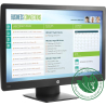 Monitor HP 22" ProDisplay P223 FullHD 1920x1080 DisplayPort VGA