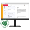 Monitor LCD 24" IPS HP P24h G4 FullHD 1920x1080 VGA HDMI DisplayPort