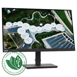 Monitor LCD 24" Lenovo ThinkVision S24e-20 Led FullHD 1920x1080 HDMI VGA