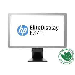 Monitor LCD 27" HP EliteDisplay E271i Led IPS FullHD 1920x1080 VGA DVI DisplayPort
