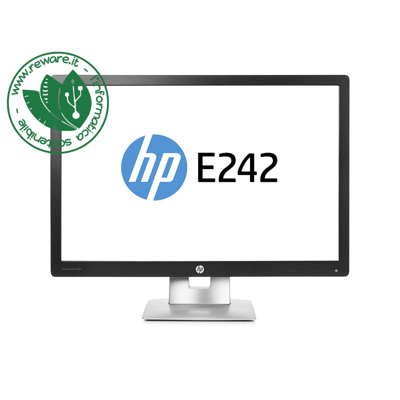 Monitor LCD 24" IPS HP EliteDisplay E242 FullHD 1920x1200 VGA HDMI DisplayPort