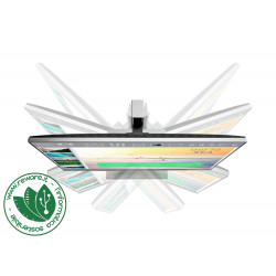 Monitor LCD 23" IPS HP EliteDisplay E233 FullHD 1920x1080 VGA HDMI DP - Nuovo