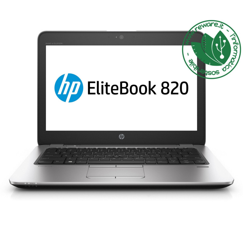 Portatile HP EliteBook 820 G4 Core i5-7200U 12" FHD 8Gb SSD 256Gb usb3 Win10Pro