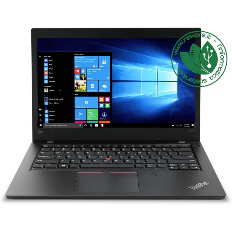 Lenovo thinkpad l480 i5 8° generazione fullhd ssd win10 pro