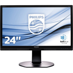 Monitor LCD 22" Philips 221B6Q Led IPS FullHD 1920x1080 VGA DVI DP